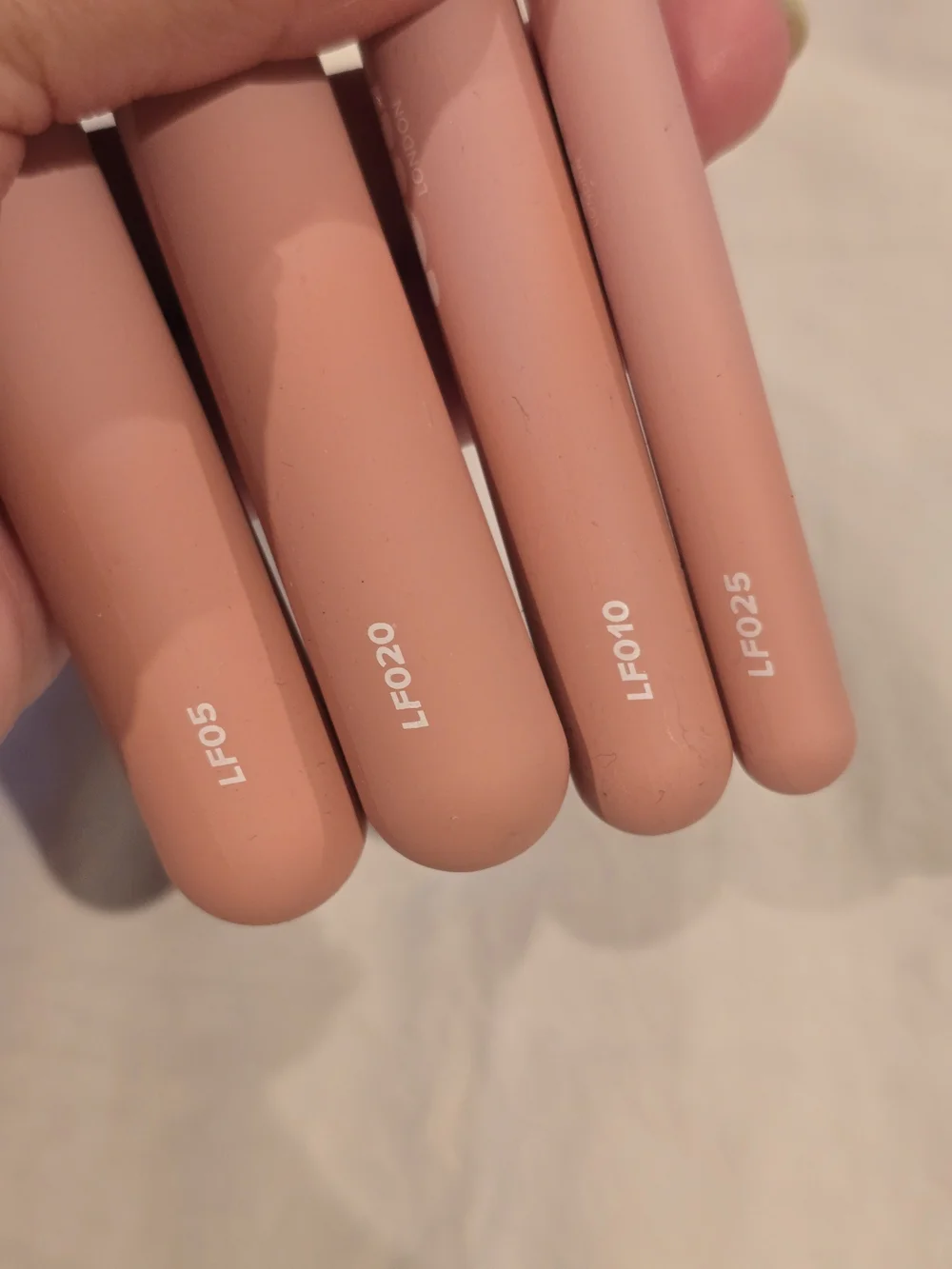 Lottie London Pink 4-Piece Makeup Brush Set